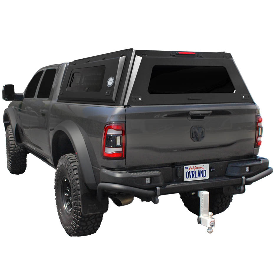 OVS Expedition PRO+ Stainless Steel Truck Cap with Full Windows for 2009-2026 Ram 2500/3500