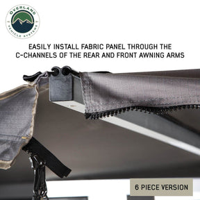 OVS Nomadic Complete 360 Degree Shade Awning with Bracket Kit - Recon Recovery