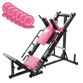 RitFit BLP01 Full Leg Workout Package 3-In-1 Leg Press, Hack Squat, and Calf Raise Set
