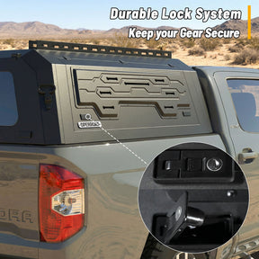 Openroad Aluminum Light Weight Modular Truck Cap for 2014-2021 Toyota Tundra 5.5ft Bed