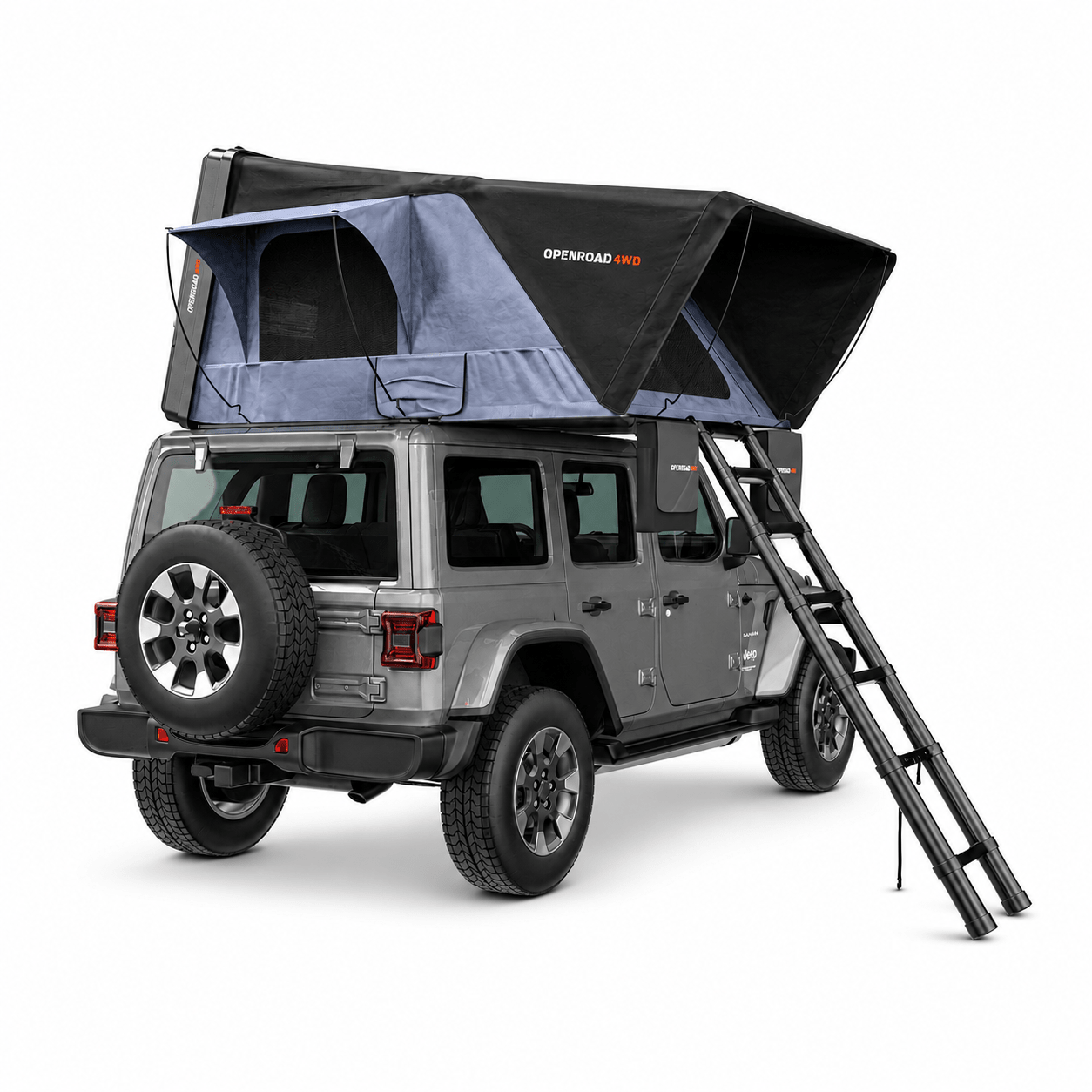 OPENROAD FlowRoof Side-Open Hard Shell 3 Person Rooftop Tent