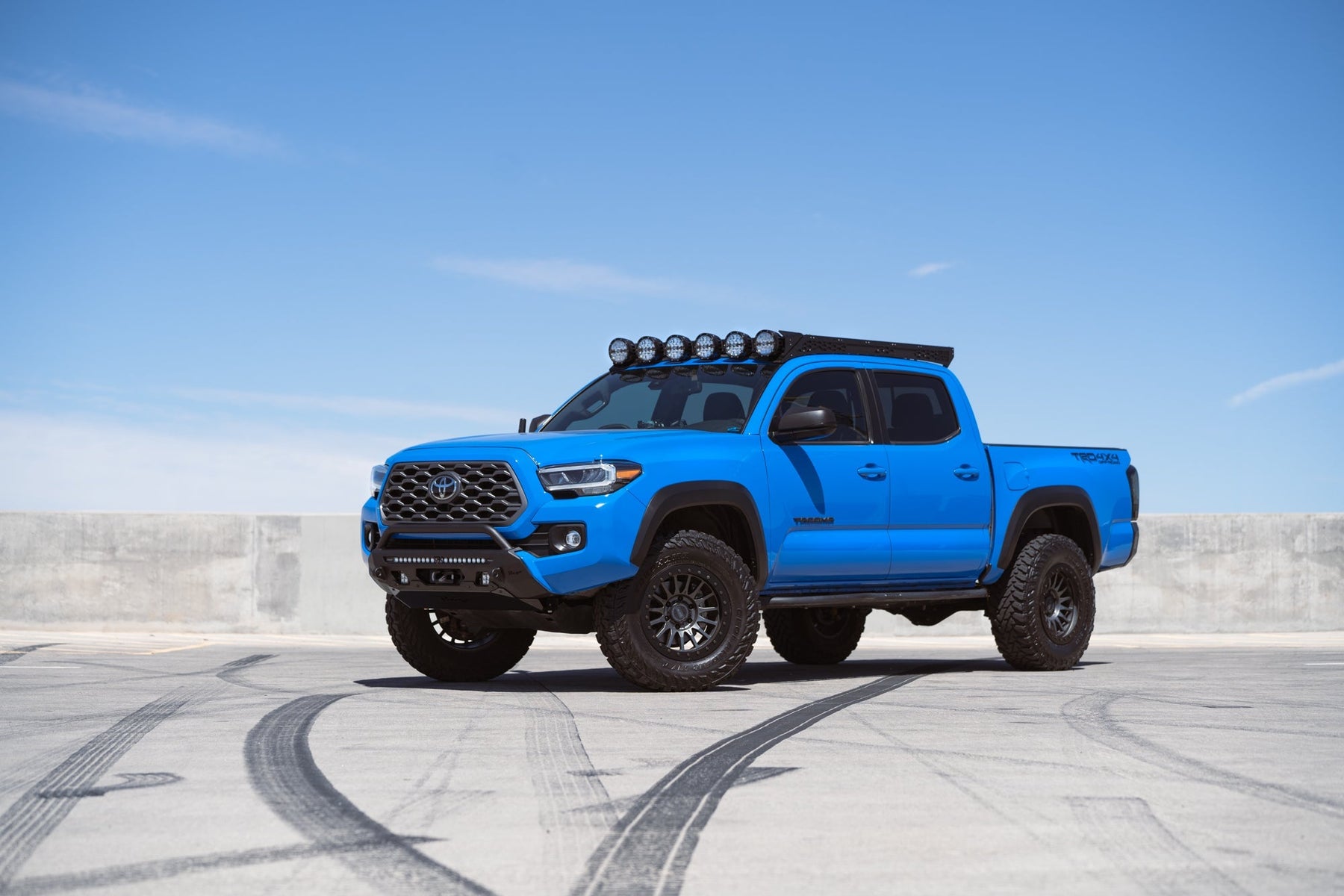 Rago Fabrication Center Mount Winch Bumper for 2016-2023 Toyota Tacoma - Recon Recovery
