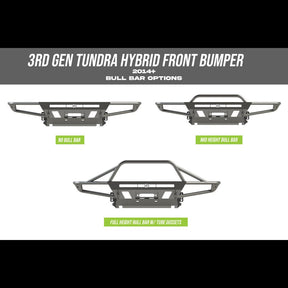 C4 Fabrication Hybrid Front Bumper for 2014-2021 Toyota Tundra - Recon Recovery