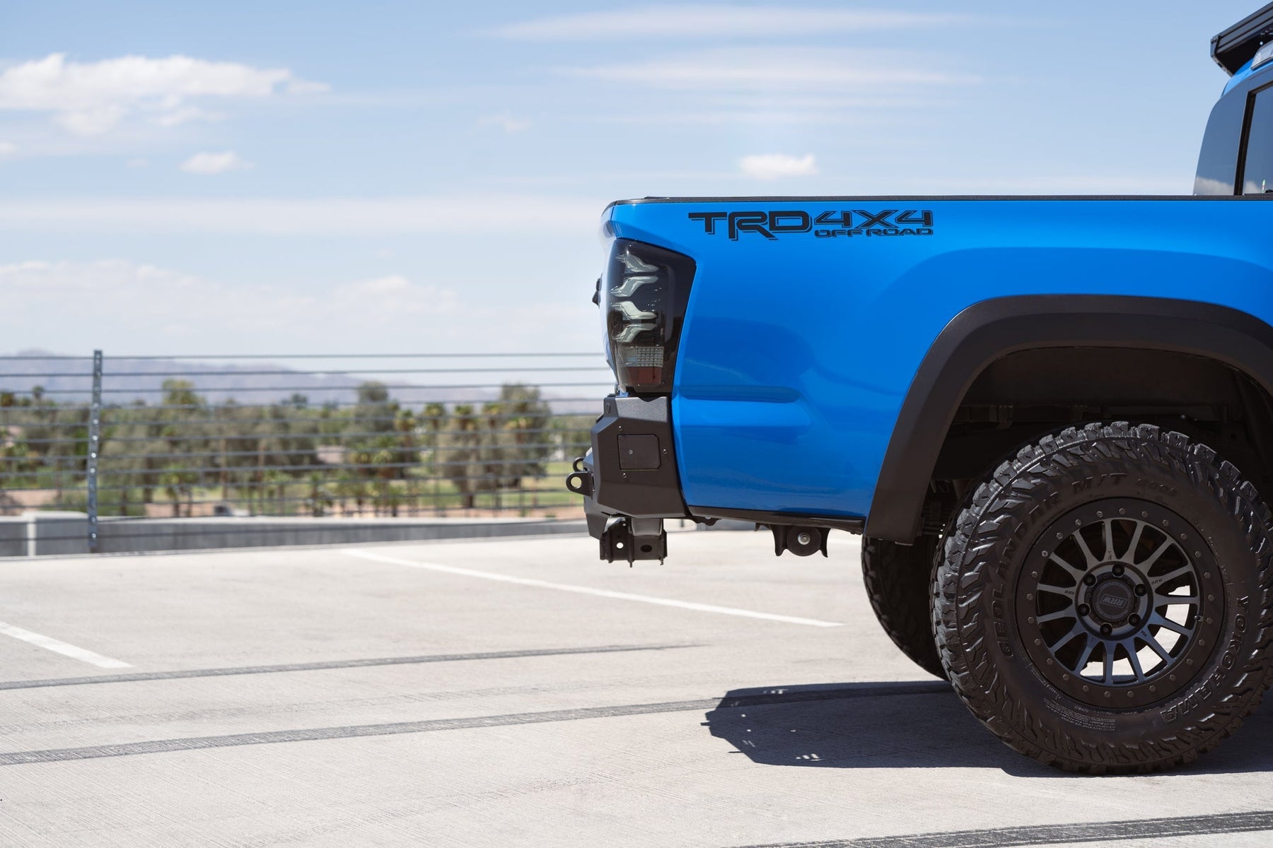 Rago Fabrication High Clearance Rear Bumper for 2016-2023 Toyota Tacoma - Recon Recovery