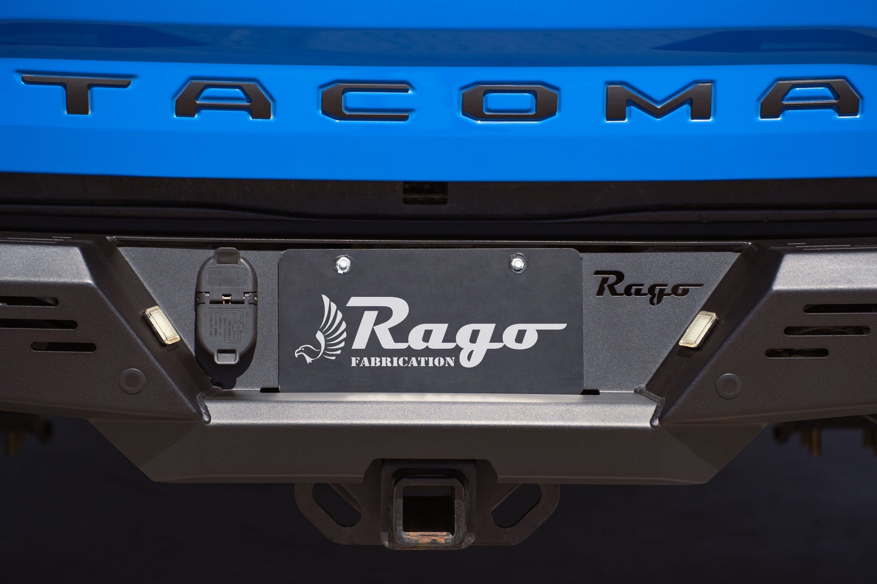 Rago Fabrication High Clearance Rear Bumper for 2016-2023 Toyota Tacoma - Recon Recovery