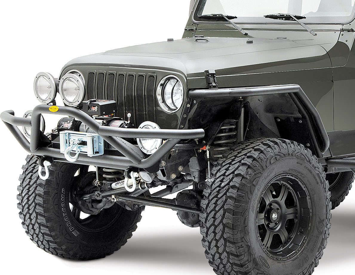 SmittyBilt SRC Front Bumper & Grille Guard 1987-2006 Jeep Wrangler YJ TJ LJ - Recon Recovery