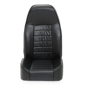 Smittybilt Replacement Black Vinyl Bucket Seat For 1976-2002 Jeep Wrangler CJ7 YJ TJ - Recon Recovery