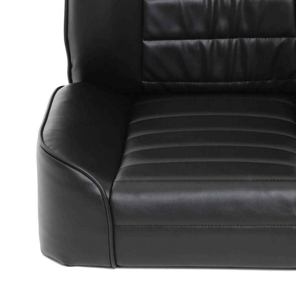 Smittybilt Replacement Black Vinyl Bucket Seat For 1976-2002 Jeep Wrangler CJ7 YJ TJ - Recon Recovery