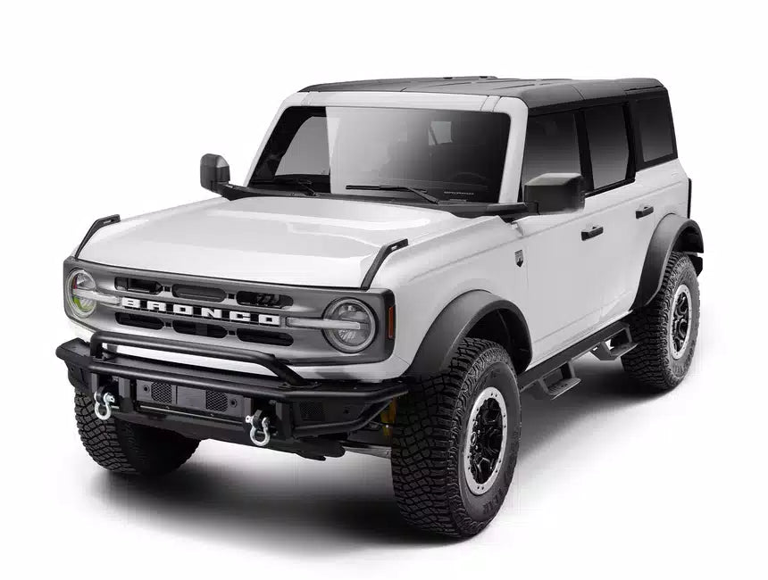 SmittyBilt Bolt On Angular Drop Steps for 2021-2026 Ford Bronco 4 Door - (Pair)
