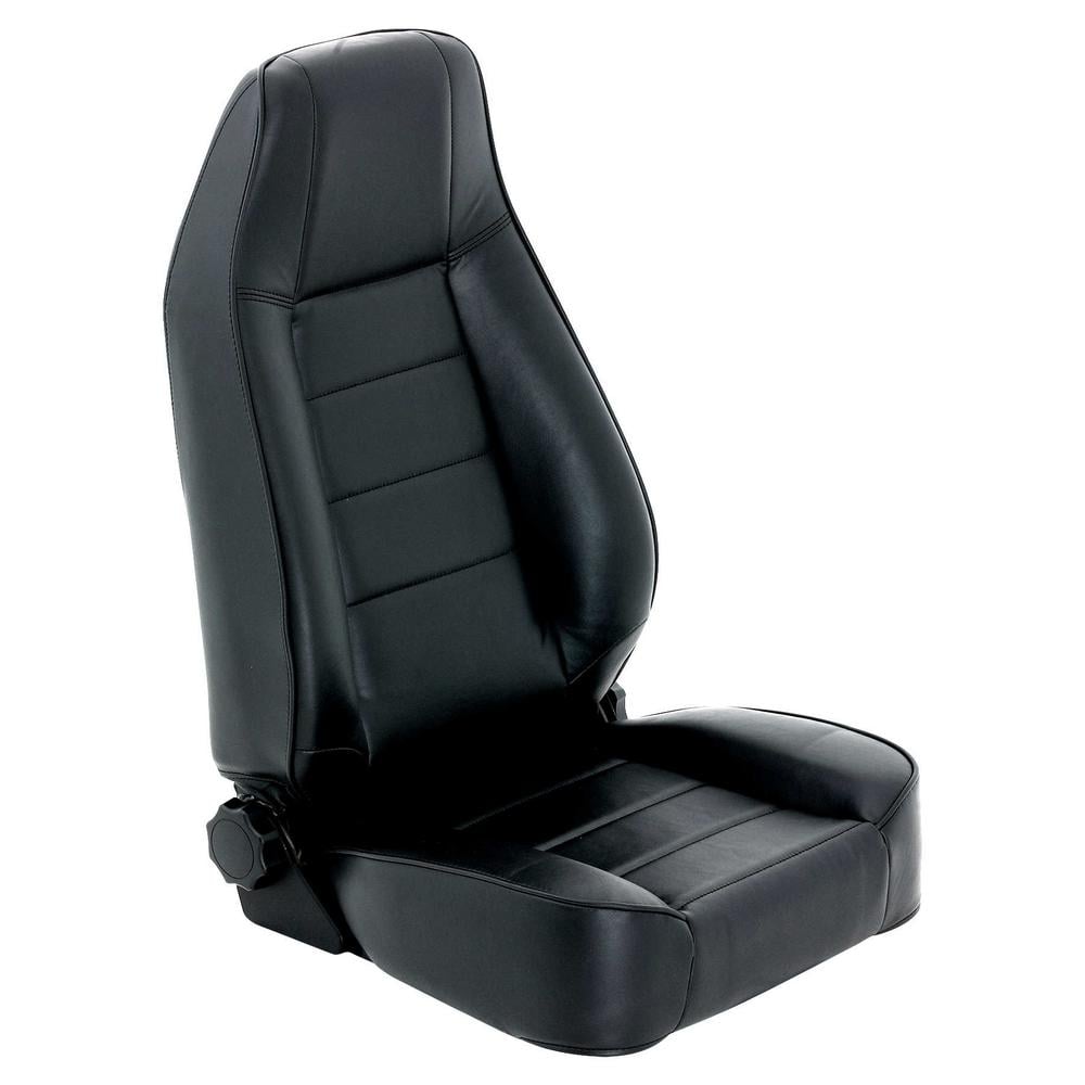 Smittybilt Factory Replacement Black Vinyl Seats For 1976 - 2003 Jeep Wrangler - Recon Recovery