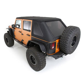 Smittybilt Bowless Soft Top Combo Kit For 2007-2018 Jeep Wrangler JKU - Recon Recovery
