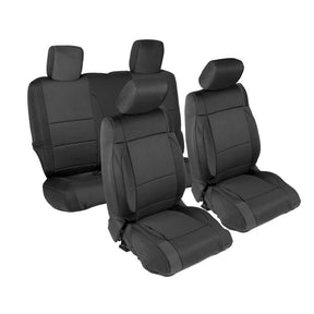 Smittybilt Neoprene Seat Cover Front & Rear Set for 2007-2012 Jeep Wrangler JK 2 Door- Recon Recovery