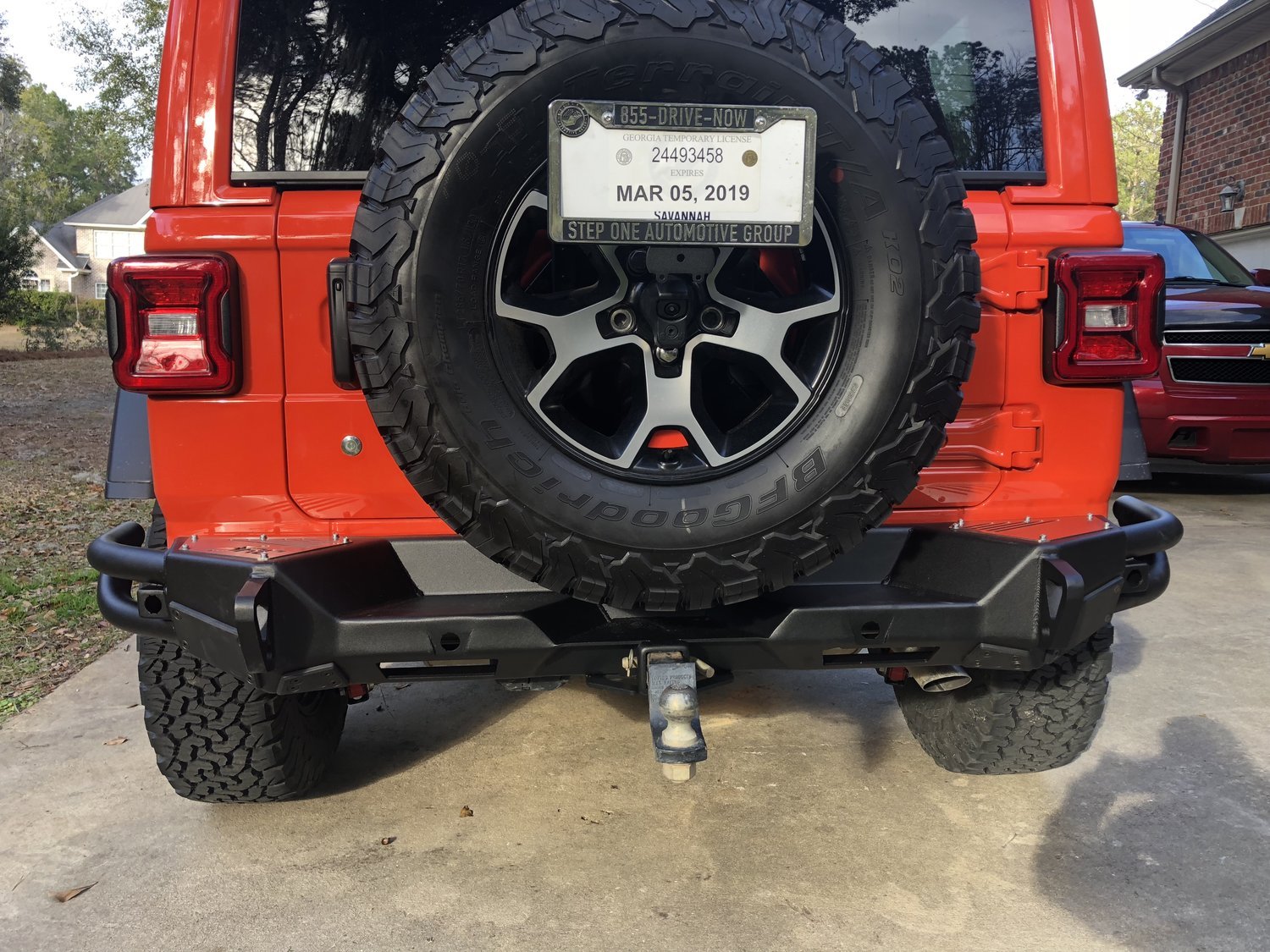 Smittybilt SRC Gen2 Rear Bumper For 2018-2026 Jeep Wrangler JL -Recon Recovery