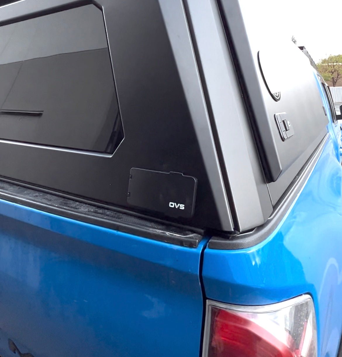 OVS Expedition Stainless Steel Truck Cap with Wing Doors For 2022-2026 Ford Maverick