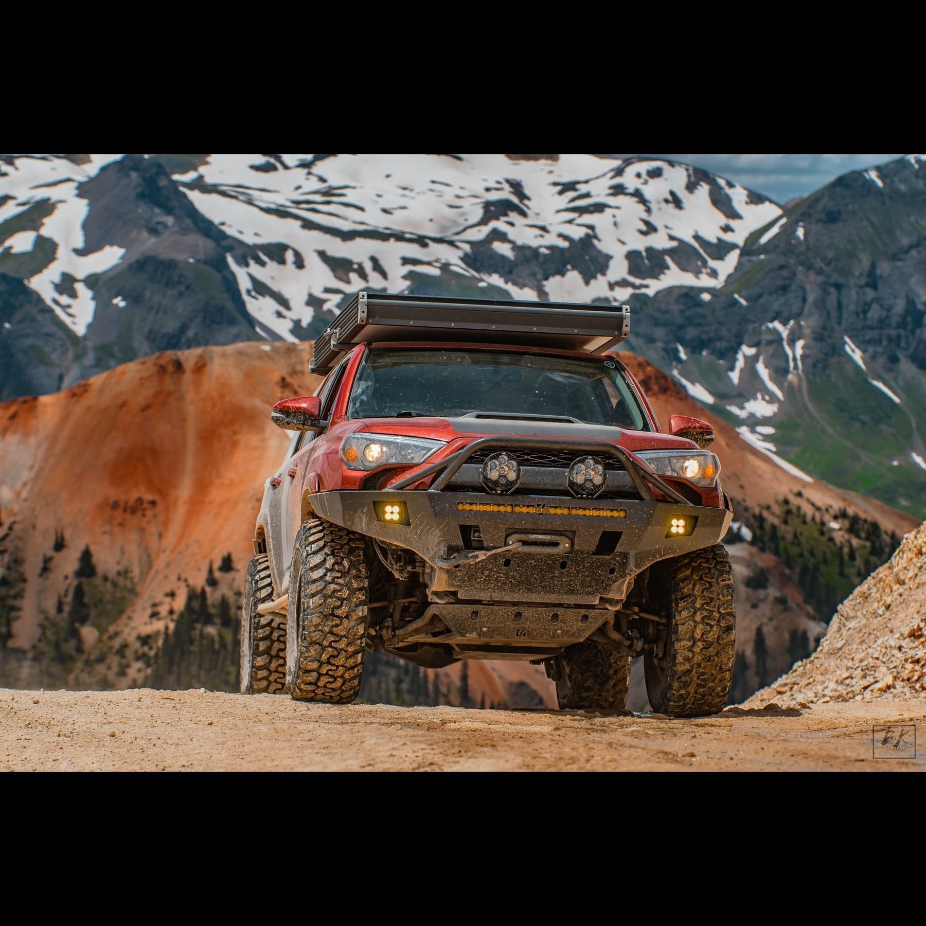 C4 Fabrication Overland Series Front Bumper for 2014-2024 Toyota 4Runner - Recon Recovery