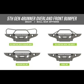 C4 Fabrication Overland Series Front Bumper for 2014-2024 Toyota 4Runner - Recon Recovery