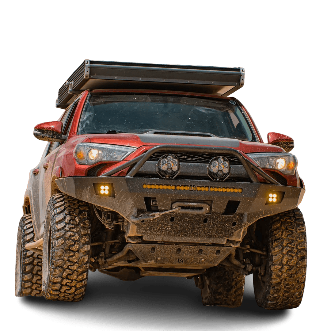 C4 Fabrication Overland Series Front Bumper for 2014-2024 Toyota 4Runner - Recon Recovery
