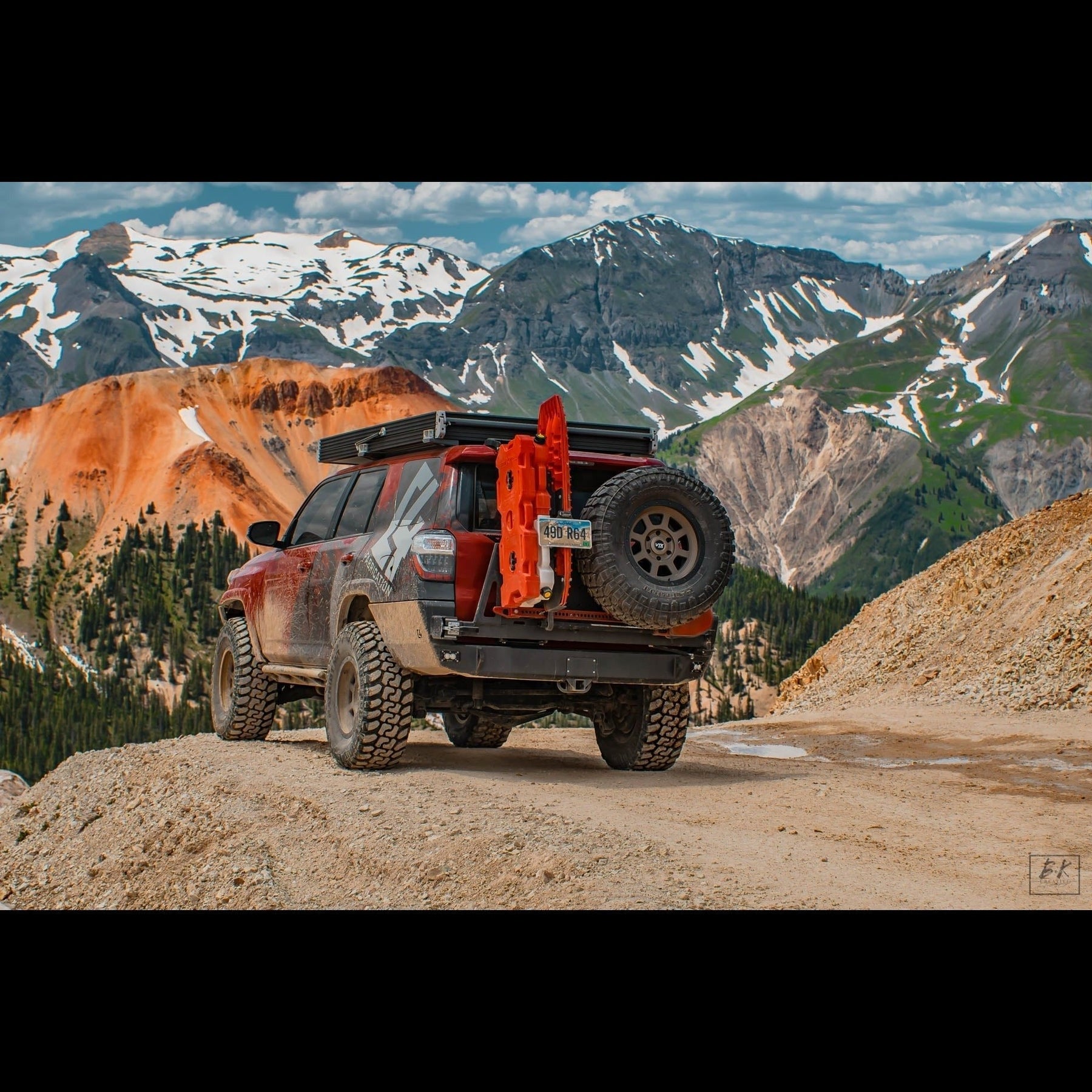 C4 Fabrication Overland Series Rear Bumper for 2010-2024 Toyota 4Runner - Recon Recovery