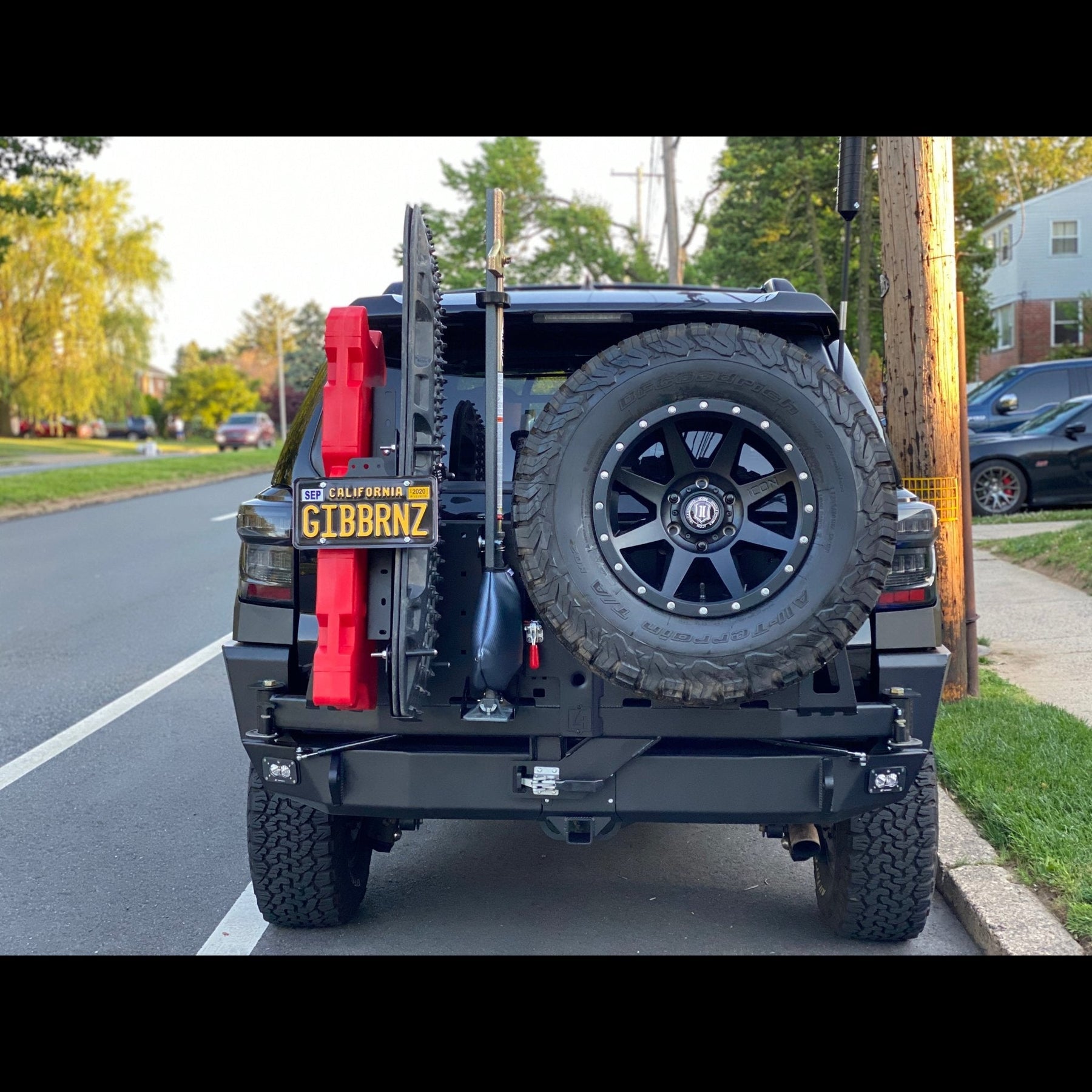 C4 Fabrication Overland Series Rear Bumper for 2010-2024 Toyota 4Runner - Recon Recovery