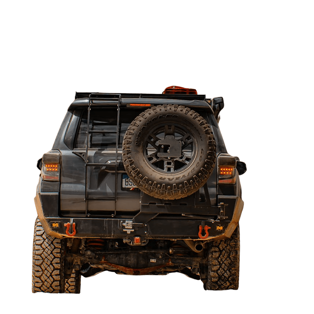 C4 Fabrication Overland Series Rear Bumper for 2010-2024 Toyota 4Runner - Recon Recovery