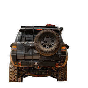 C4 Fabrication Overland Series Rear Bumper for 2010-2024 Toyota 4Runner - Recon Recovery