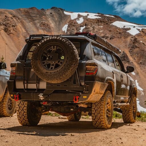 C4 Fabrication Overland Series Rear Bumper for 2010-2024 Toyota 4Runner - Recon Recovery