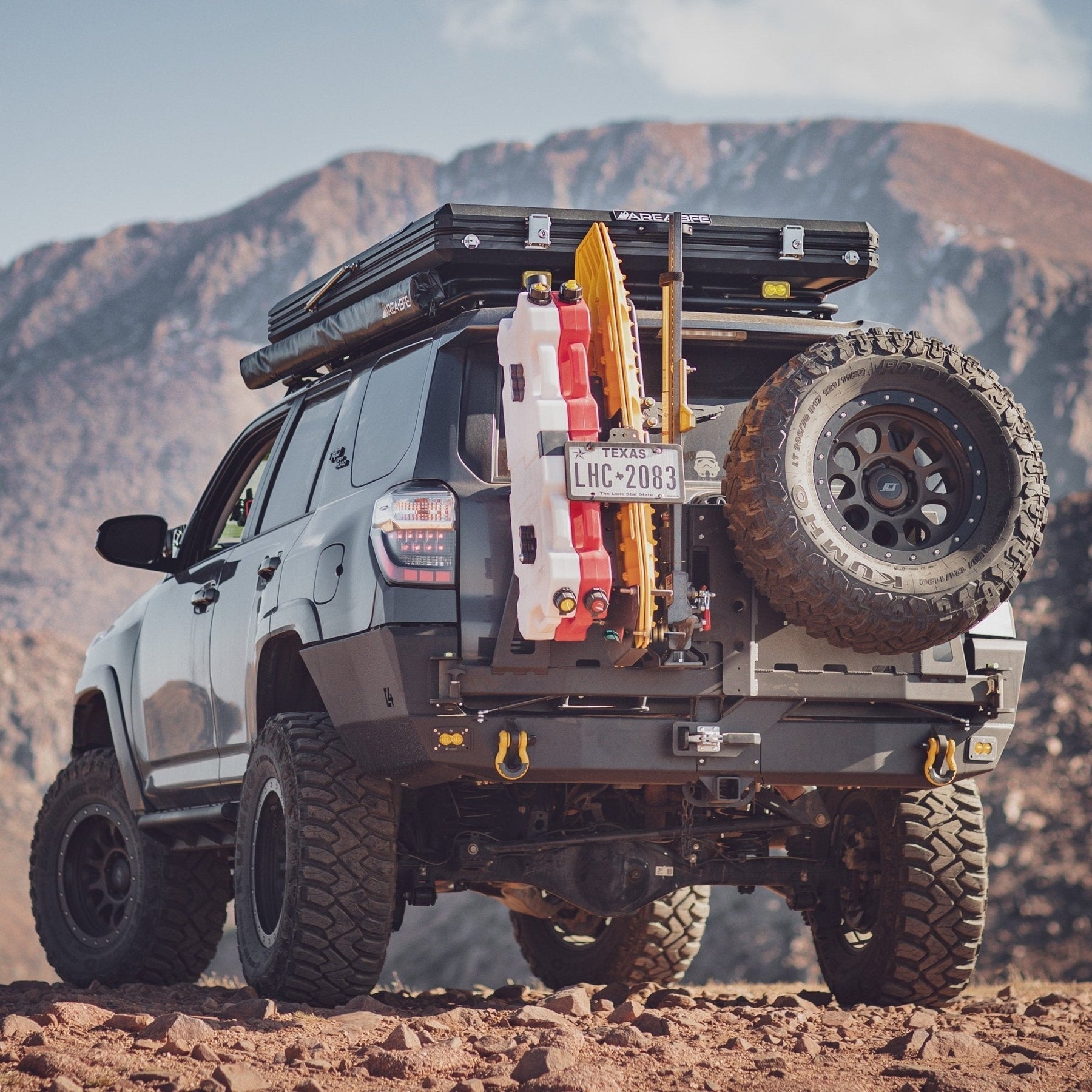 C4 Fabrication Overland Series Rear Bumper for 2010-2024 Toyota 4Runner - Recon Recovery