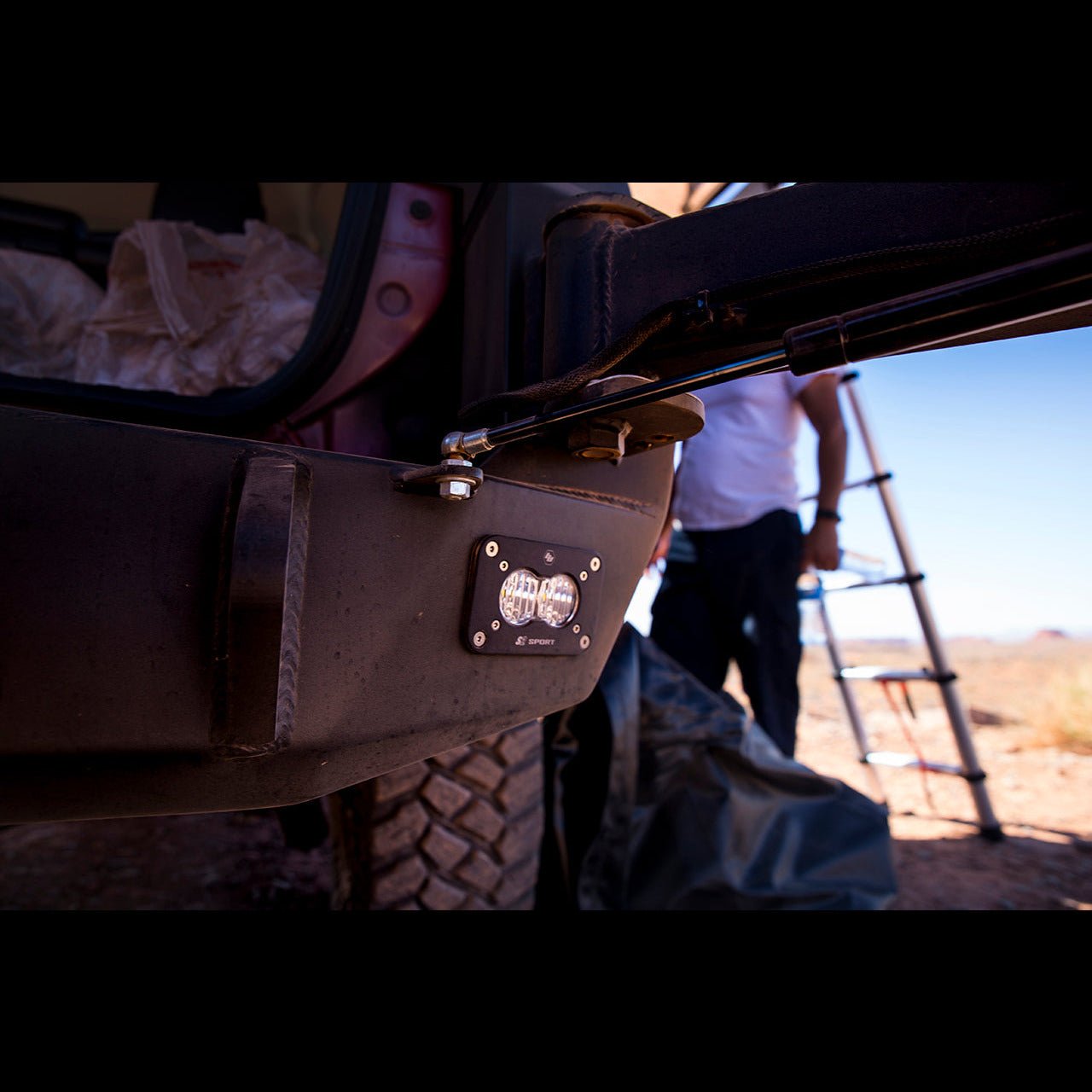 C4 Fabrication Overland Series Rear Bumper for 2010-2024 Toyota 4Runner - Recon Recovery