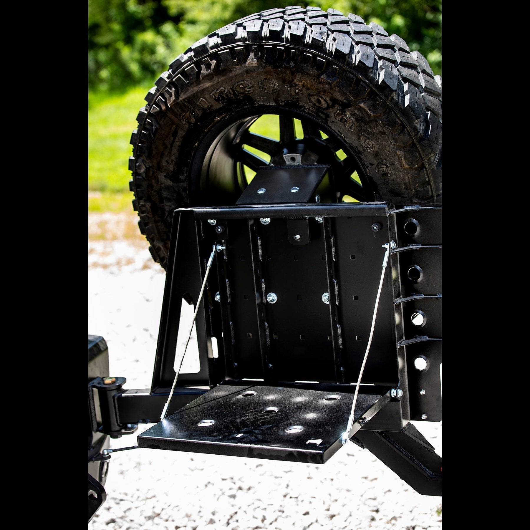 C4 Fabrication Overland Series Rear Bumper for 2010-2024 Toyota 4Runner - Recon Recovery