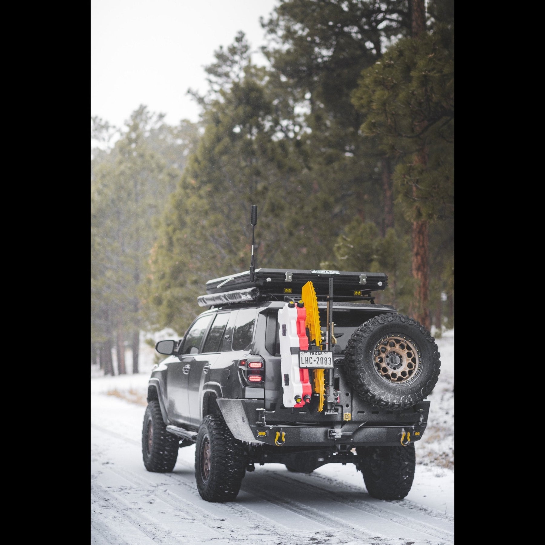 C4 Fabrication Overland Series Rear Bumper for 2010-2024 Toyota 4Runner - Recon Recovery