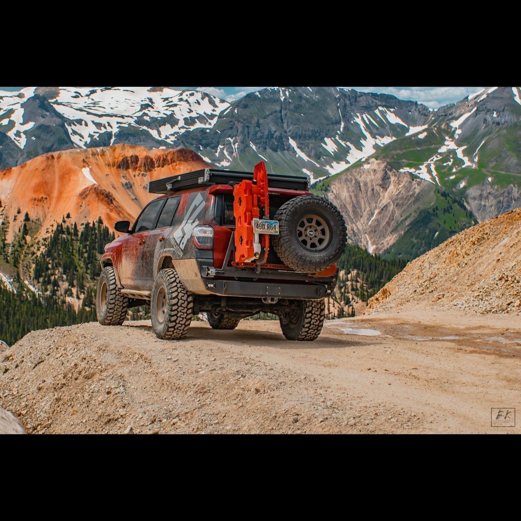 C4 Fabrication Overland Series Rear Bumper for 2010-2024 Toyota 4Runner - Recon Recovery