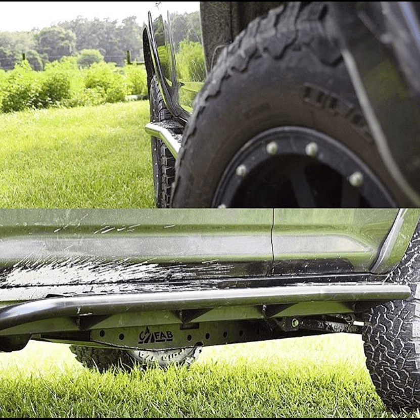 C4 Fabrication Bolt on Rock Sliders For 2010-2013 Toyota 4Runner - Recon Recovery