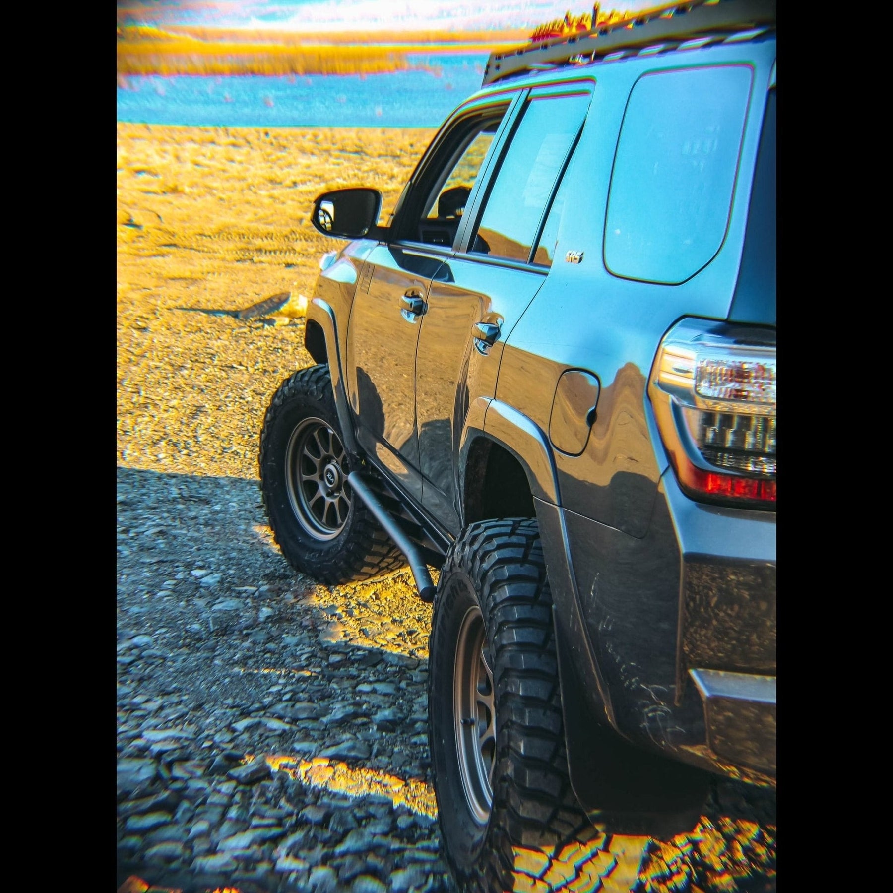 C4 Fabrication Bolt on Rock Sliders For 2010-2013 Toyota 4Runner - Recon Recovery
