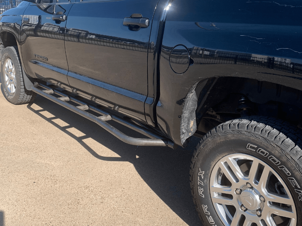 CR Step Edition Bolt on Rock Slider Steps For 2014-2021 Toyota Tundra - Recon Recovery