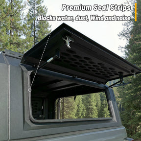 Openroad Aluminum Light Weight Modular Truck Cap for 2024-2026 Toyota Tacoma 6ft Bed