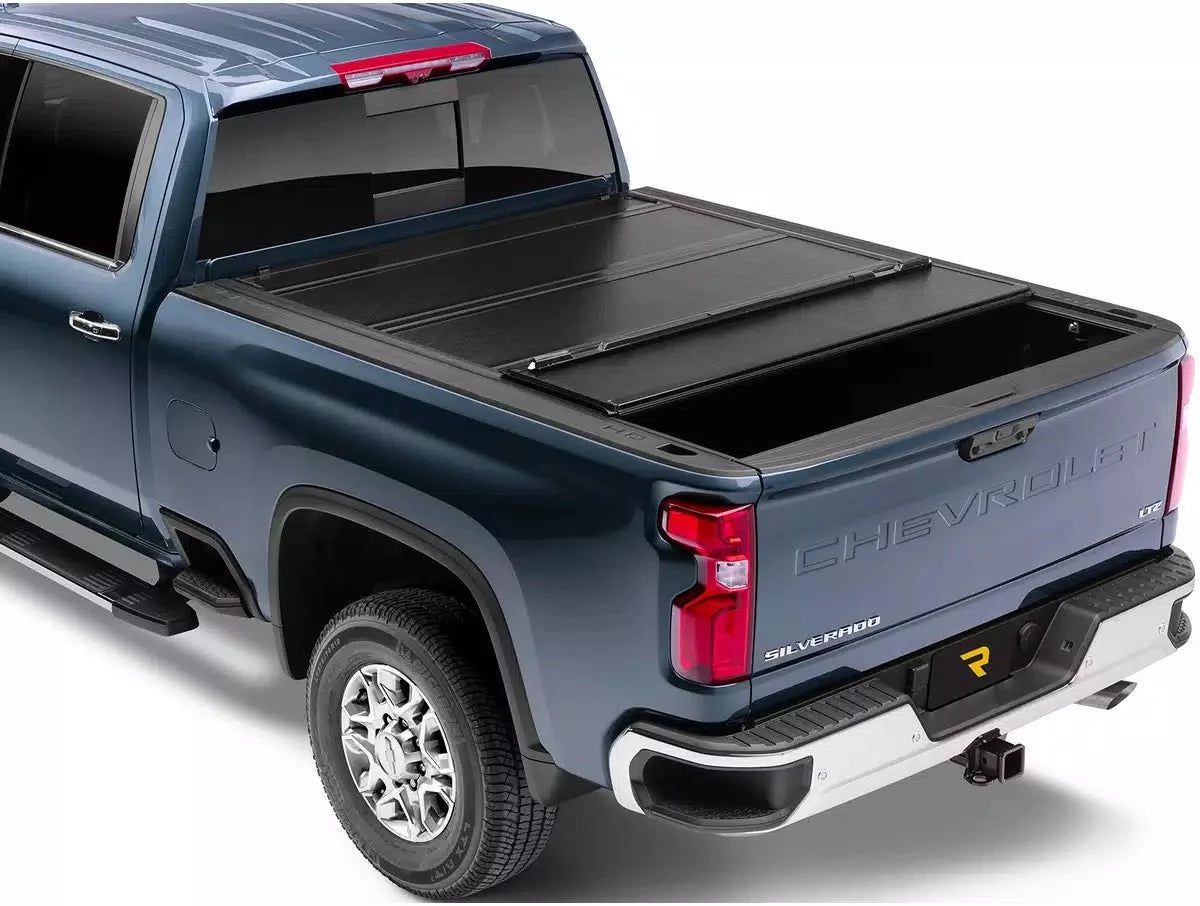 BAK Industries G2 Hard Tri Fold Tonneau for 2014-2019 GM Silverado Sierra 2500 3500 8ft Bed