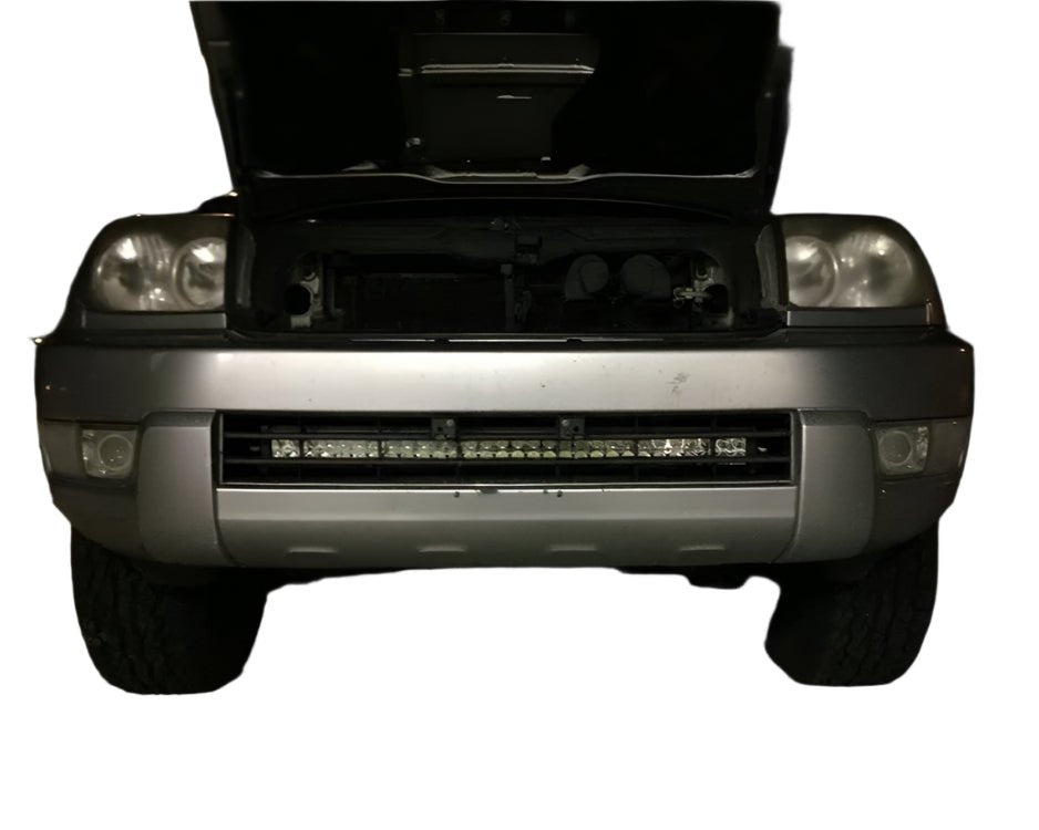 Lower Bumper Hidden LED Light Bar Mounting Brackets for 2003-2009 Toyota 4Runner