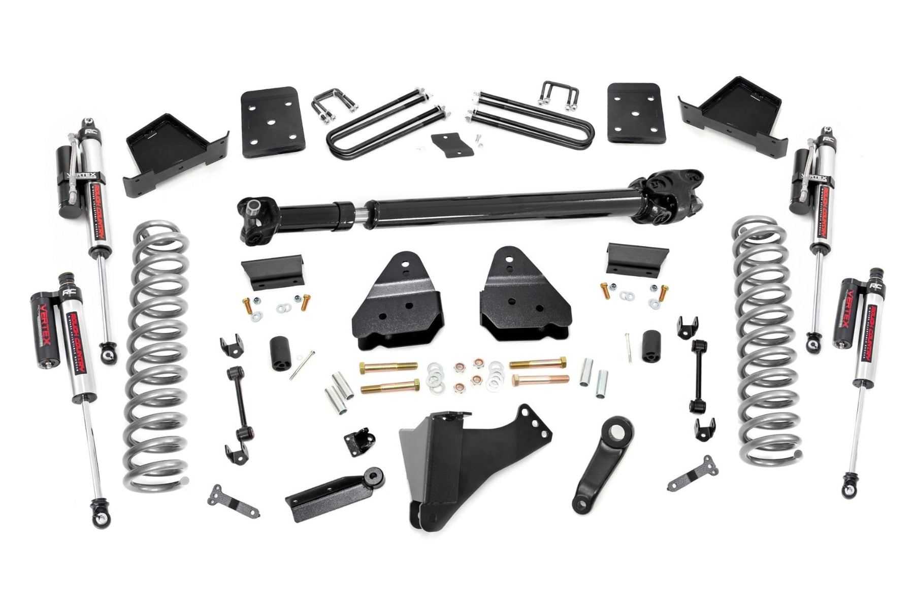 Rough Country with Front Driveshaft 6 Inch Lift Kit for 2017-2022 Ford F-250 & F-350