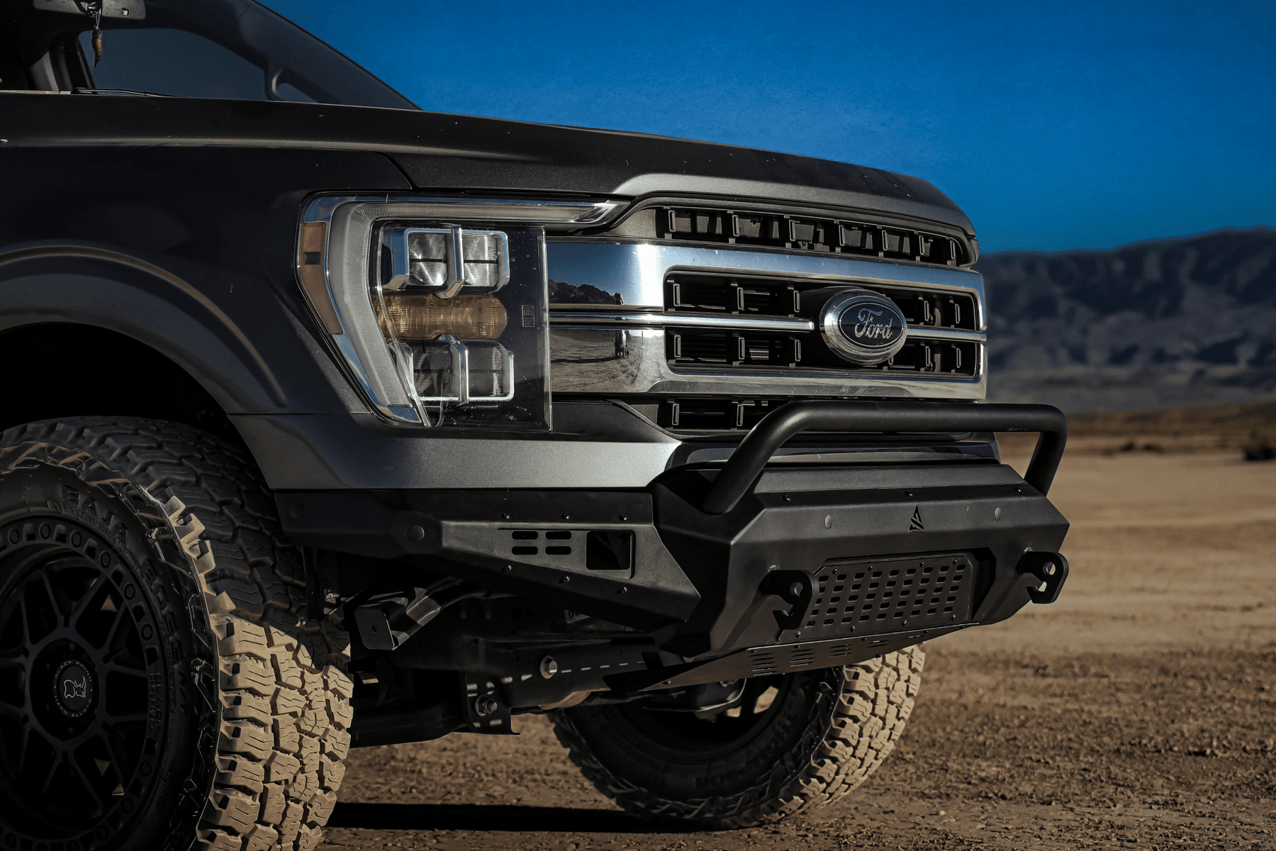 Attica 4x4 Terra Series Winch Compatible Front Bumper for 2021-2023 Ford F-150 - Recon Recovery