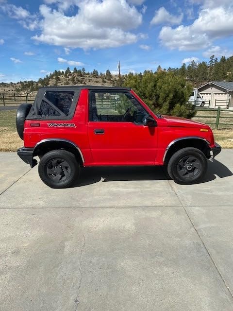 Premium Replacement Soft Top Black Diamond With Tinted Windows 1986-1994 Suzuki Sidekick GEO Tracker