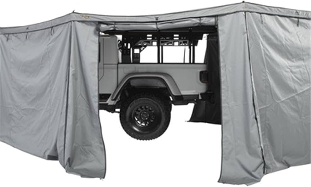 Smittybilt Gen 2 Overlanding 180 Degree Zip in Awning Walls - Recon Recovery