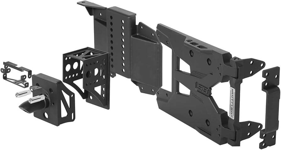 Smittybilt HD Swing Away Pivot Tire Carrier for 2018-2026 Wrangler JL - Recon Recovery