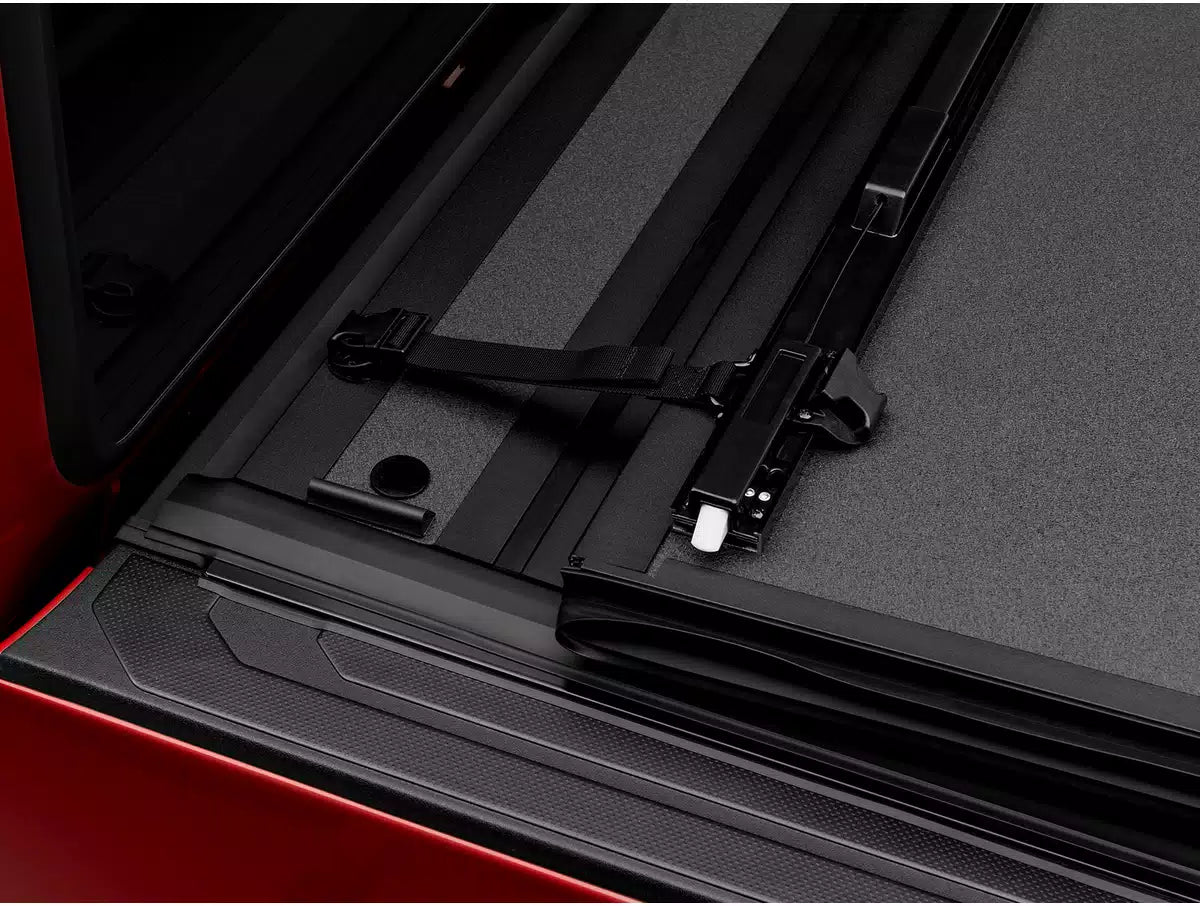 BAK Industries MX4 Hard Tri Fold Tonneau for 2014-2019 GM Silverado Sierra 2500 3500 8ft Bed