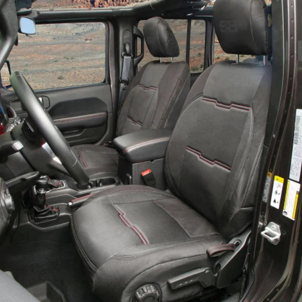 Smittybilt GEN2 Neoprene Seat Cover Set Front & Rear For 2018-2025 Jeep Wrangler JL - Recon Recovery
