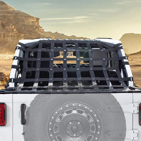 Smittybilt HD Cargo Trail Web Net For 2018-2025 Jeep Wrangler JLU - Recon Recovery
