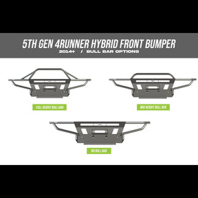 C4 Fabrication Hybrid Front Bumper for 2014-2024 Toyota 4Runner - Recon Recovery