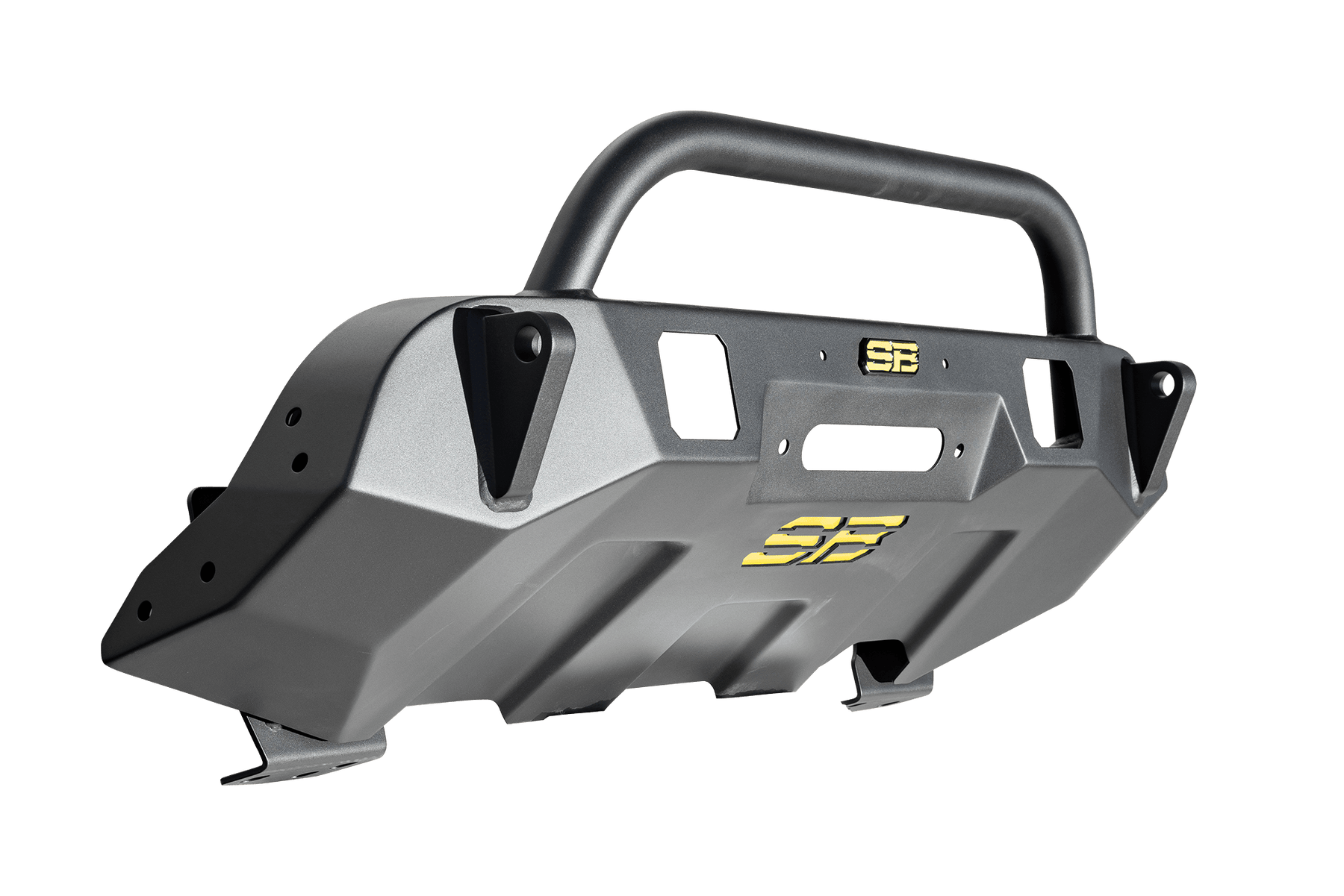 Smittybilt Modular Hidden Winch Center Mount Front Bumper for 2016-2023 Toyota Tacoma