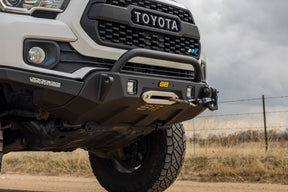 Smittybilt Modular Hidden Winch Center Mount Front Bumper for 2016-2023 Toyota Tacoma