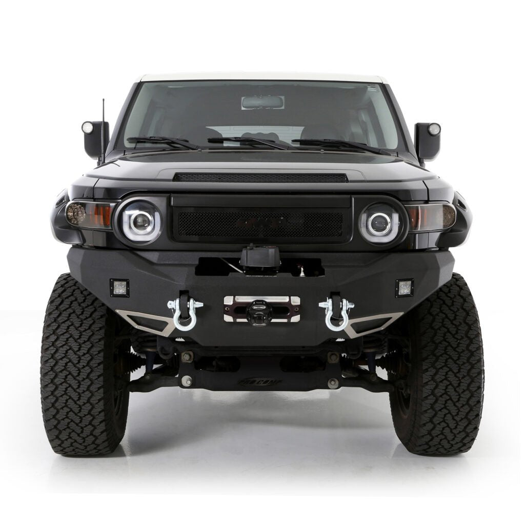 SmittyBilt M1 High Clearance Front Bumper for 2007-2014 Toyota FJ Cruiser - Recon Recovery