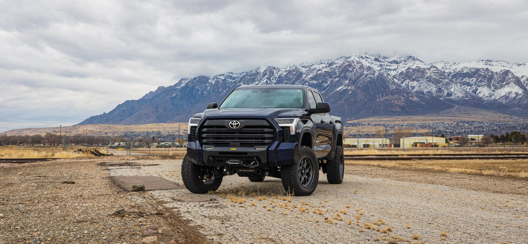 Smittybilt Hidden Winch Center Mount Front Bumper for 2022-2026 Toyota Tundra